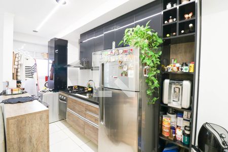 Sala / Cozinha de apartamento para alugar com 1 quarto, 39m² em Santo Amaro, São Paulo