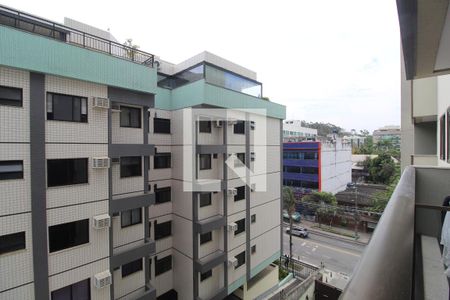 Vista da Varanda de apartamento para alugar com 1 quarto, 40m² em Freguesia (jacarepaguá), Rio de Janeiro