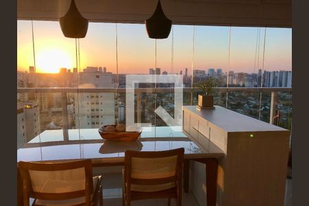 Varanda de apartamento para alugar com 1 quarto, 45m² em Brooklin, São Paulo