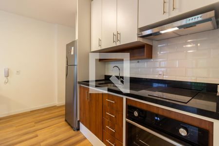 Sala/Cozinha de apartamento para alugar com 1 quarto, 34m² em Vila Madalena, São Paulo