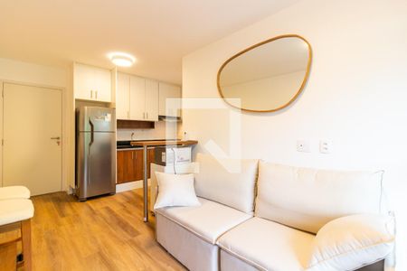 Sala/Cozinha de apartamento para alugar com 1 quarto, 34m² em Vila Madalena, São Paulo