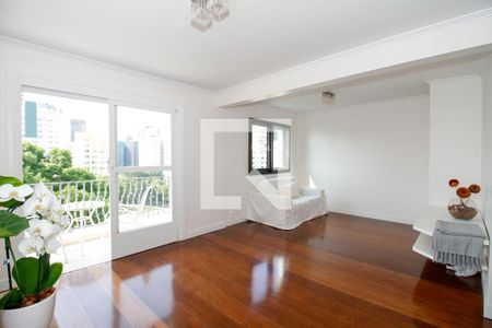 Sala de Estar de apartamento à venda com 3 quartos, 102m² em Alto de Pinheiros, São Paulo