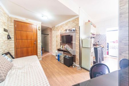 Sala de apartamento à venda com 2 quartos, 56m² em Jardim Europa, Santo André