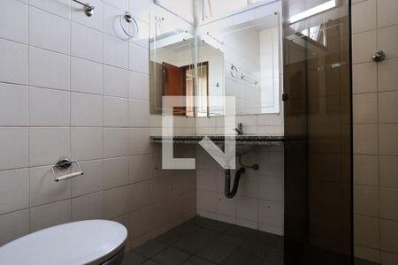 Banheiro da Suíte de apartamento para alugar com 1 quarto, 150m² em Santa Tereza, Belo Horizonte
