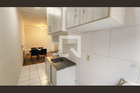 Cozinha e Área de Serviço de apartamento à venda com 2 quartos, 52m² em Parque Cecap, Jundiaí