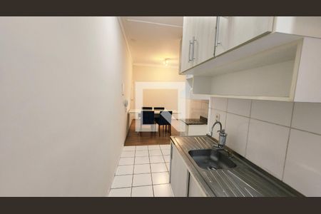 Cozinha e Área de Serviço de apartamento à venda com 2 quartos, 52m² em Parque Cecap, Jundiaí