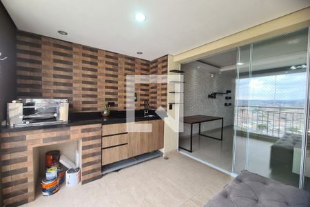 Varanda gourmet de apartamento à venda com 3 quartos, 76m² em Chácara Belenzinho, São Paulo