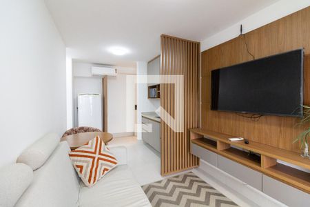 Sala - Cozinha de apartamento para alugar com 1 quarto, 39m² em Butantã, São Paulo