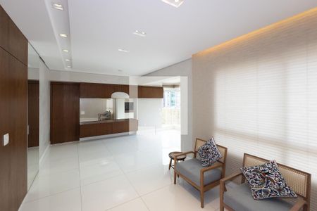 Sala de apartamento à venda com 3 quartos, 92m² em Vila da Serra, Nova Lima