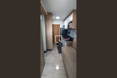 Sala/Cozinha de kitnet/studio para alugar com 1 quarto, 23m² em Costa Azul, Salvador