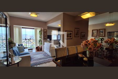 Sala de apartamento à venda com 2 quartos, 68m² em Vila Euclides, São Bernardo do Campo