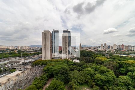 Vista da Varanda de apartamento para alugar com 1 quarto, 27m² em Parque Industrial Tomas Edson, São Paulo