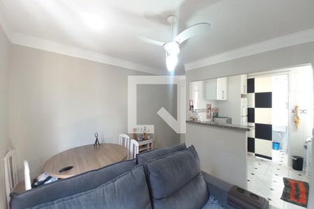 Sala de apartamento à venda com 2 quartos, 56m² em Jardim do Lago, Campinas