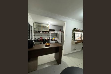 Cozinha de casa de condomínio para alugar com 2 quartos, 70m² em Santa Maria, Osasco