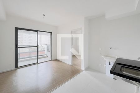 Sala/Cozinha de apartamento para alugar com 1 quarto, 34m² em Jardim Esplanada, São José dos Campos