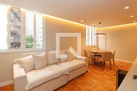 Sala de apartamento para alugar com 2 quartos, 87m² em Jardim Paulista, São Paulo