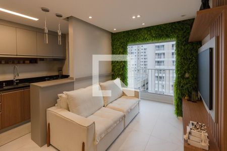 Sala de apartamento à venda com 2 quartos, 43m² em Vila Itapegica, Guarulhos
