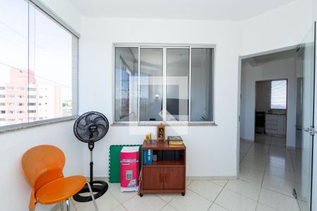 VARANDA de apartamento à venda com 3 quartos, 75m² em Caiçara-adelaide, Belo Horizonte
