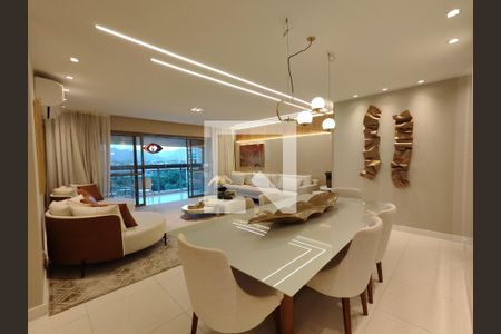 Sala de apartamento para alugar com 4 quartos, 206m² em Barra da Tijuca, Rio de Janeiro