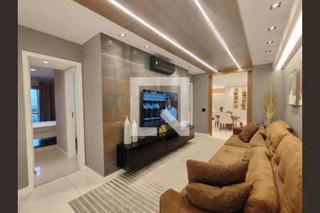 Sala de estar de apartamento para alugar com 4 quartos, 206m² em Barra da Tijuca, Rio de Janeiro