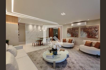 Sala de apartamento para alugar com 4 quartos, 206m² em Barra da Tijuca, Rio de Janeiro