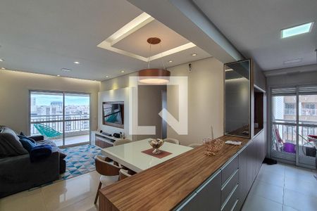 Sala de apartamento para alugar com 3 quartos, 94m² em Centro, São Bernardo do Campo