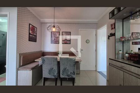 Sala de apartamento à venda com 2 quartos, 49m² em Jardim Cristiane, Santo André