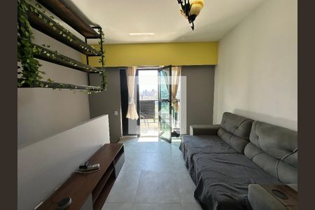 Sala de apartamento para alugar com 1 quarto, 52m² em Bethaville I, Barueri