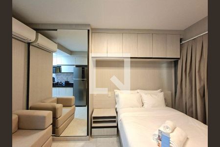 Studio de kitnet/studio para alugar com 1 quarto, 31m² em Indianópolis, São Paulo