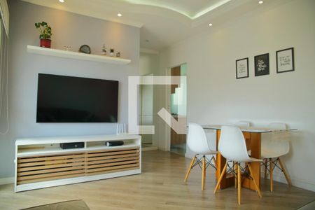 Sala de apartamento para alugar com 2 quartos, 59m² em Planalto, São Bernardo do Campo