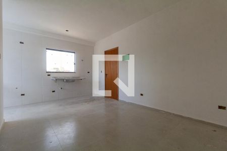 Sala, Cozinha e área de serviço de apartamento à venda com 2 quartos, 47m² em Vila Ré, São Paulo