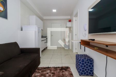 Sala de apartamento para alugar com 1 quarto, 26m² em Jardim Caravelas, São Paulo