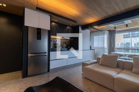 Sala de apartamento à venda com 1 quarto, 55m² em Vila Olímpia, São Paulo