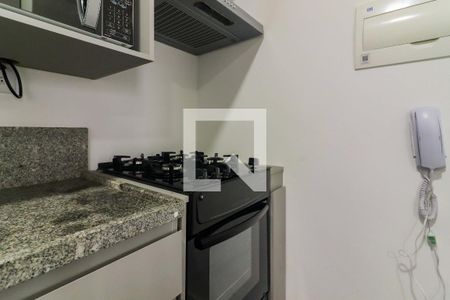 Cozinha e Área de Serviço de apartamento para alugar com 1 quarto, 31m² em Vila Sonia, São Paulo