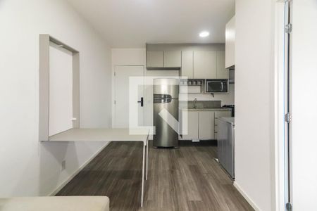 Cozinha e Área de Serviço de apartamento para alugar com 1 quarto, 31m² em Vila Sonia, São Paulo