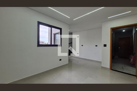 Sala de apartamento à venda com 2 quartos, 100m² em Jardim Silvana, Santo André