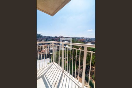 Sacada da Sala/Cozinha de apartamento para alugar com 2 quartos, 34m² em Jardim Itacolomi, São Paulo