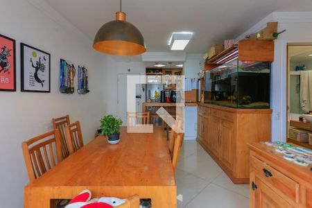 Sala estendida  de apartamento à venda com 2 quartos, 60m² em Jaguaré, São Paulo