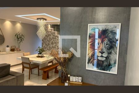 Sala de casa à venda com 3 quartos, 210m² em Vila Eldízia, Santo André