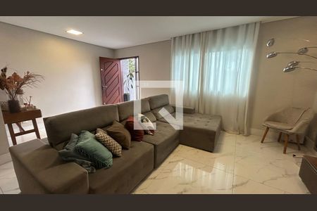 Sala de casa à venda com 3 quartos, 210m² em Vila Eldízia, Santo André
