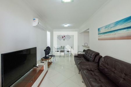 Sala de apartamento para alugar com 2 quartos, 87m² em Vila Assuncao, Praia Grande