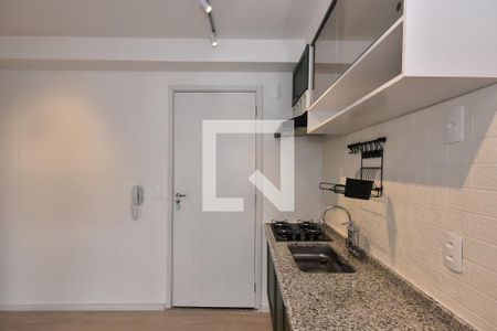 Sala/Cozinha de apartamento para alugar com 1 quarto, 58m² em Vila Plana, São Paulo