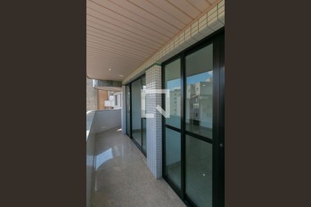 Varanda da Sala de apartamento à venda com 4 quartos, 180m² em Silveira, Belo Horizonte