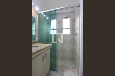 Banheiro da Suíte 1 de apartamento para alugar com 3 quartos, 100m² em Indianópolis, São Paulo