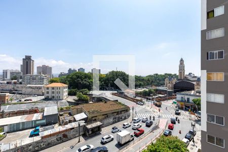 Vista da Sala de apartamento para alugar com 2 quartos, 45m² em Santa Ifigênia, São Paulo