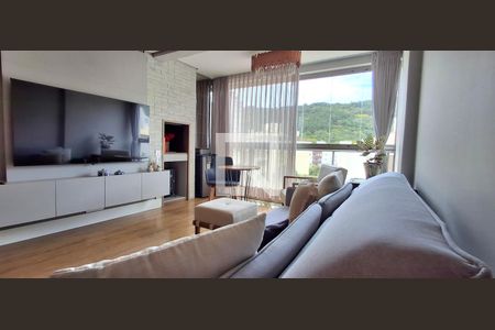 Sala de apartamento para alugar com 2 quartos, 82m² em Córrego Grande, Florianópolis