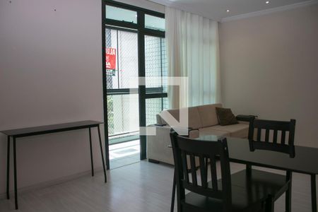 Sala de apartamento à venda com 3 quartos, 69m² em Sion, Belo Horizonte