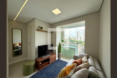 Sala  de apartamento à venda com 2 quartos, 44m² em Vila Cruzeiro, São Paulo