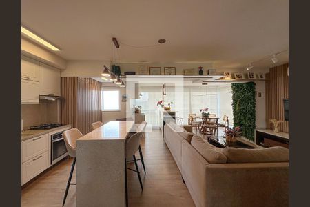 Sala/Cozinha de apartamento à venda com 2 quartos, 79m² em Vila Anastácio, São Paulo