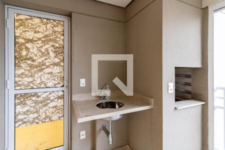 Varanda Gourmet de apartamento para alugar com 3 quartos, 117m² em Jardim Santa Mena, São Paulo